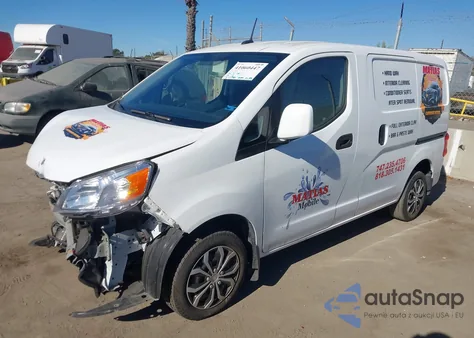 2020 Nissan Nv200 Compact Cargo Sv Xtronic Cvt z USA, uszkodzony, nr VIN 3N6CM0KN4LK709941